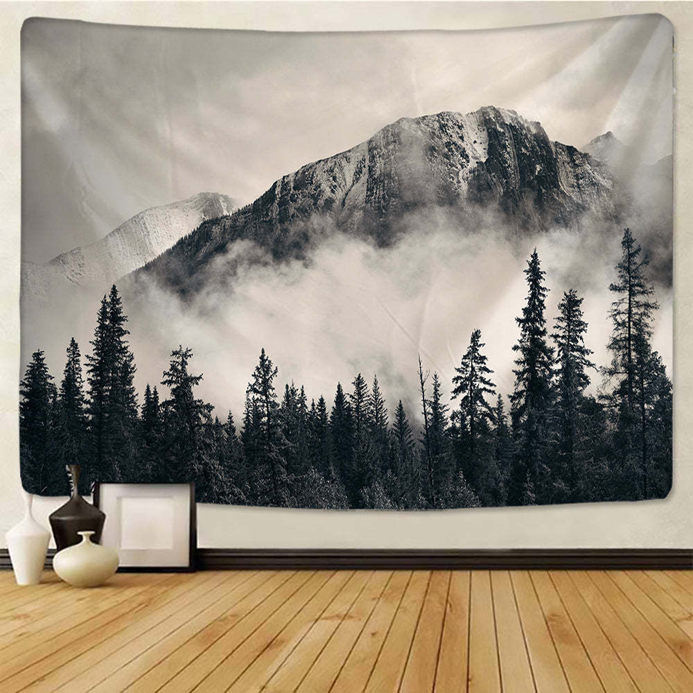 Majestic Mountains Tapestry Wall Hanging Tapis Cloth