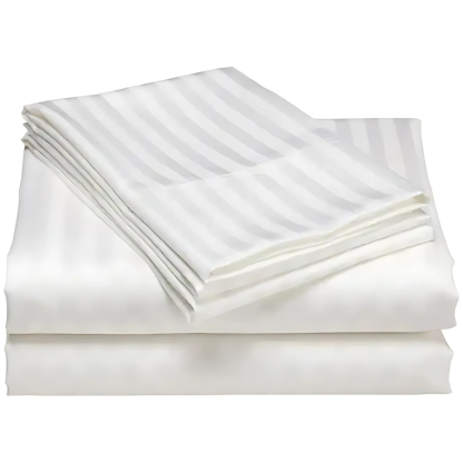 Cotton Pocket Stripe Sheet Set