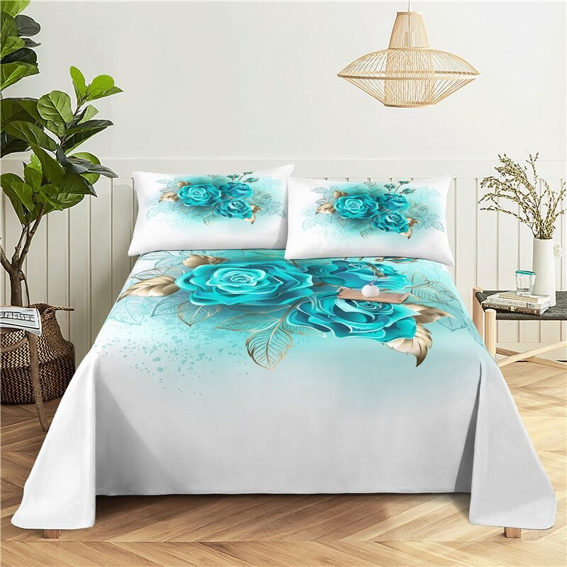 3 Sets Printed Bedding Set
