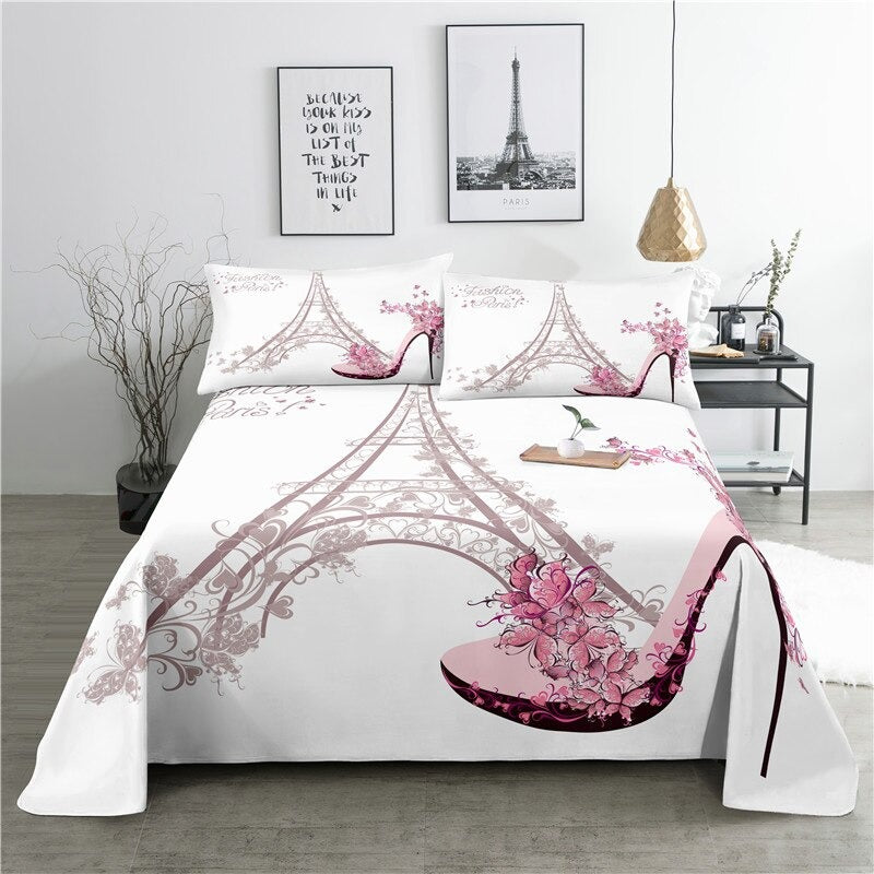 2 Sets Cartoon Pillowcase Bedding