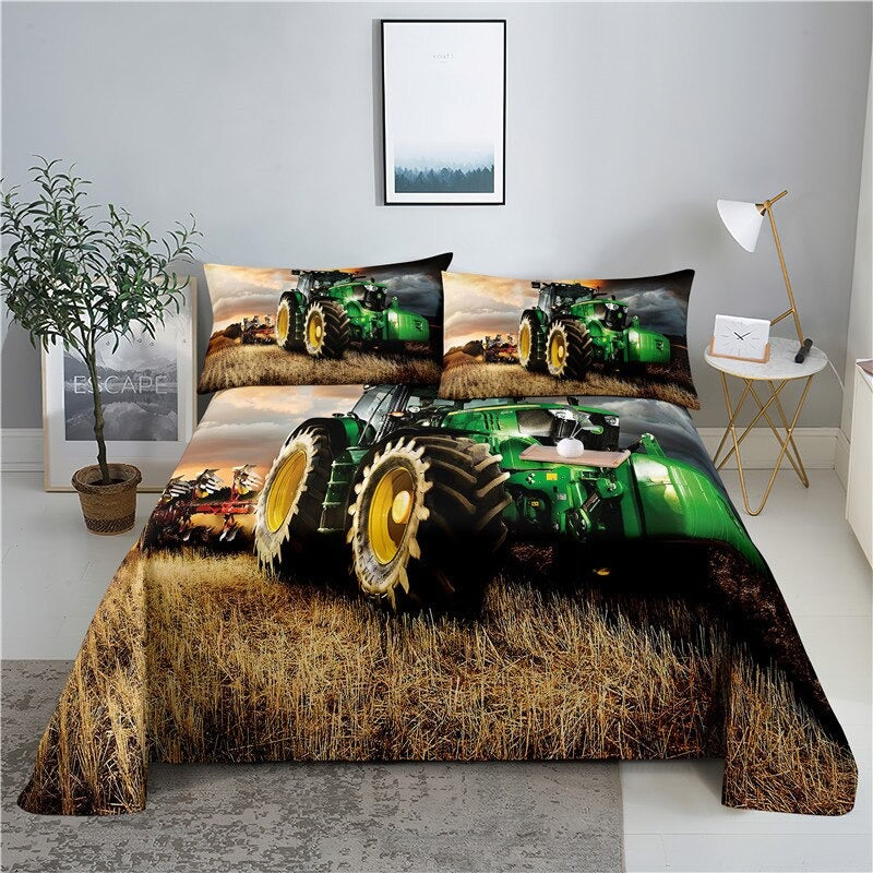 2 Sets 3D Digital Printing Bedding Set