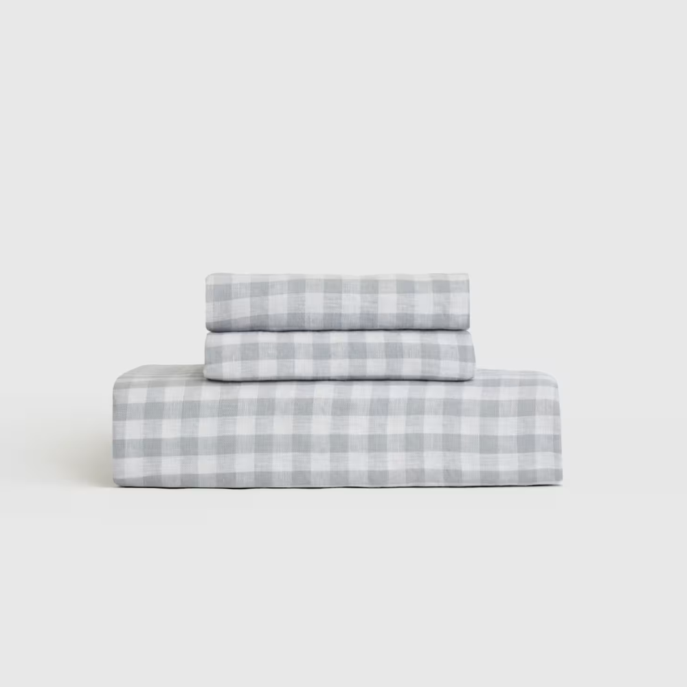 Soft European Linen Bed Sheet Set