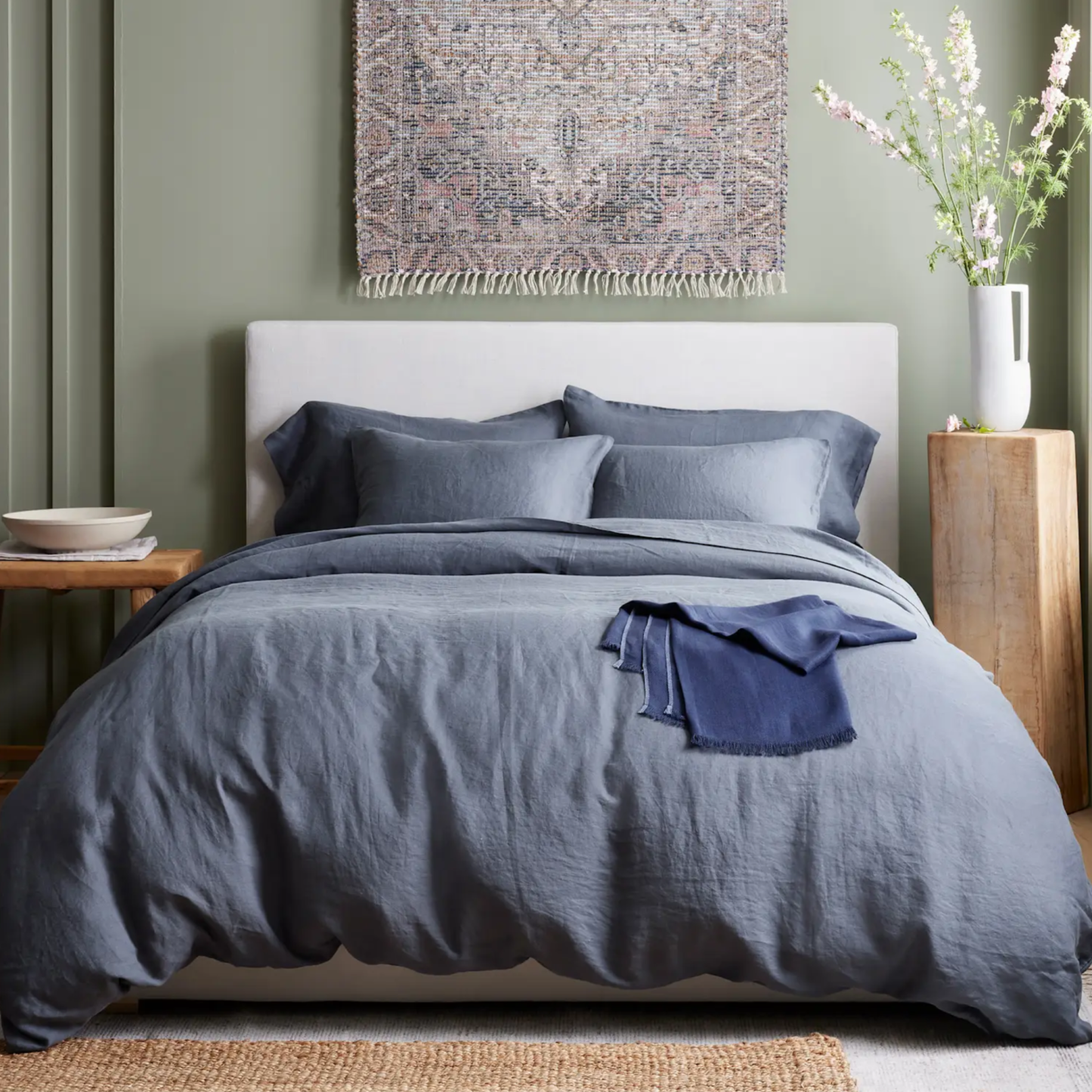 European Flax Linen Duvet Cover