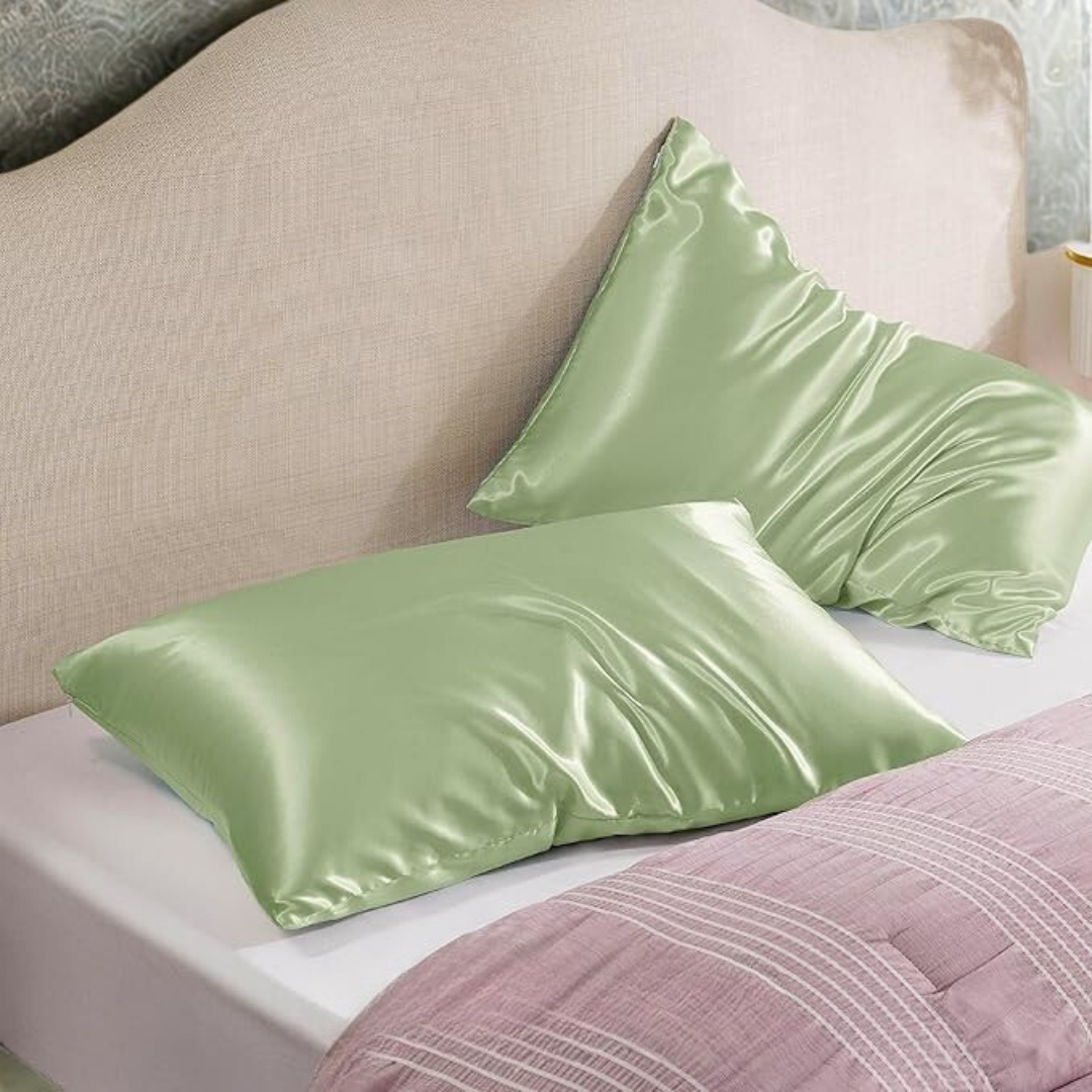 Satin Body Pillowcase for Hair and Skin Silky And Super Soft With Zipper Closure