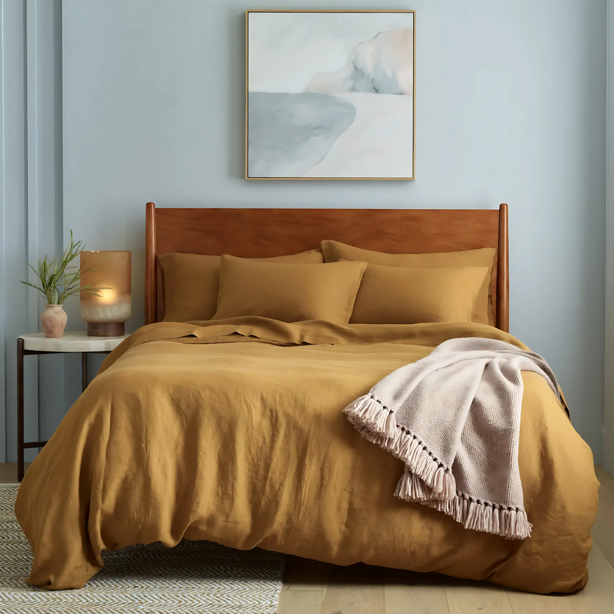 European Linen Duvet CoverEuropean Linen Duvet Cover - Image 14