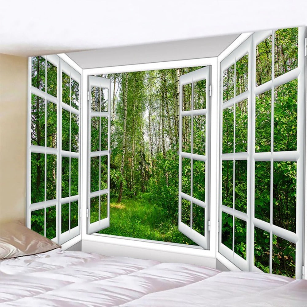 Scenic View Tapestry Wall Hanging Tapis Cloth