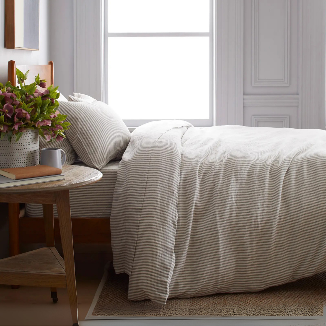 European Linen Deluxe Bedding Bundle Set
