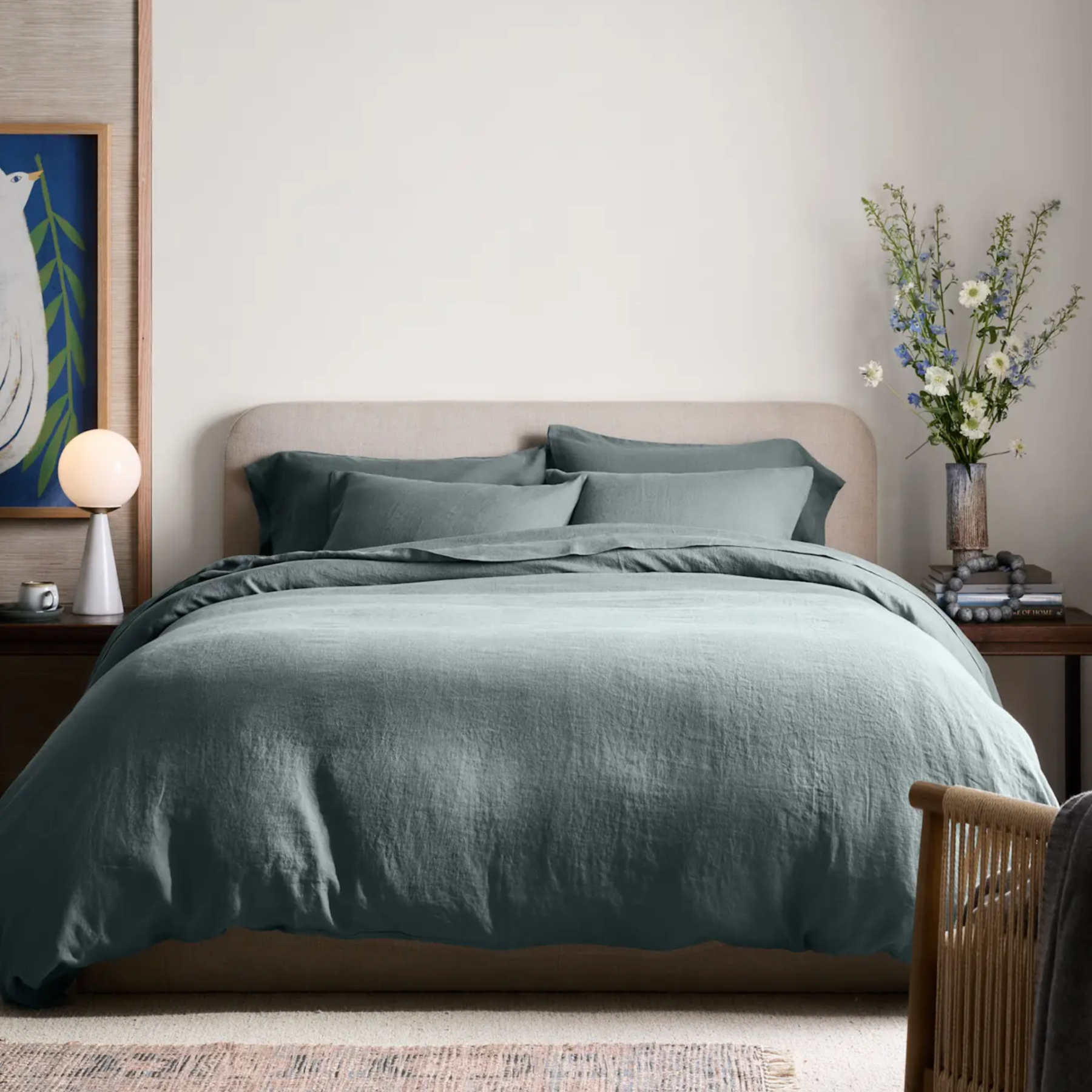 European Flax Linen Duvet Cover