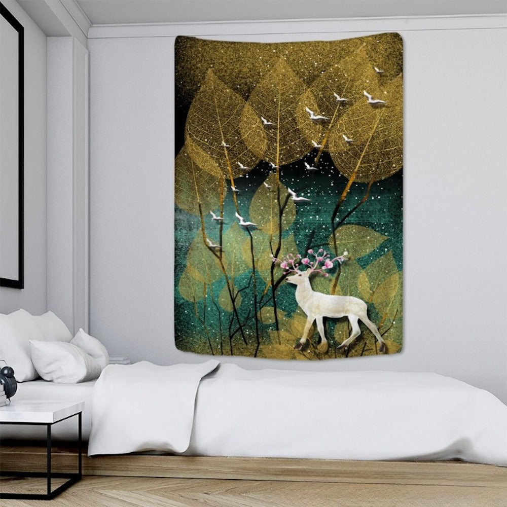 Creative Paintings Tapestry Wall Hanging Tapis Cloth
