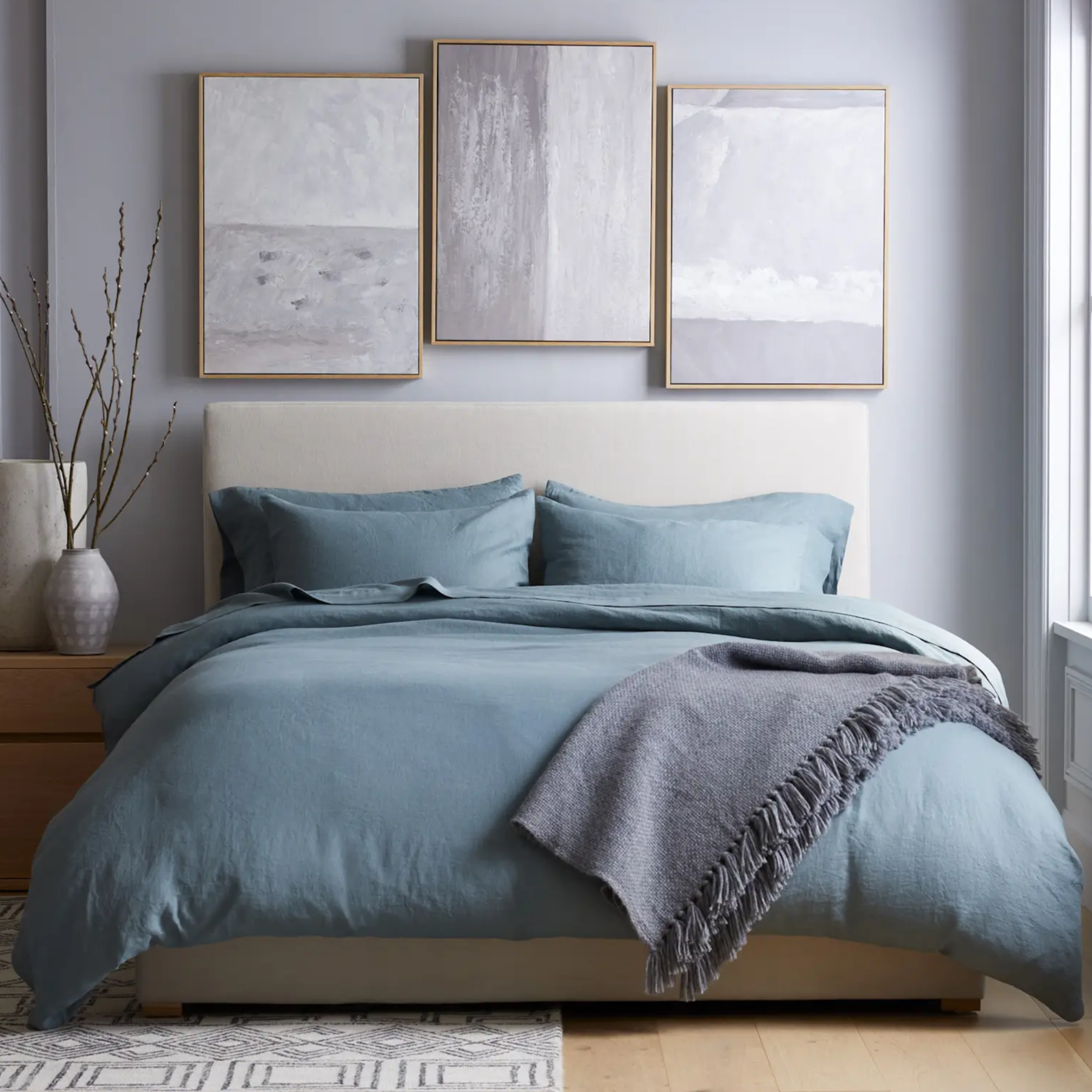 European Flax Linen Duvet CoverEuropean Flax Linen Duvet Cover - Image 18