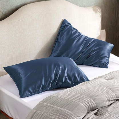 Satin Body Pillowcase for Hair and Skin Silky And Super Soft With Zipper Closure