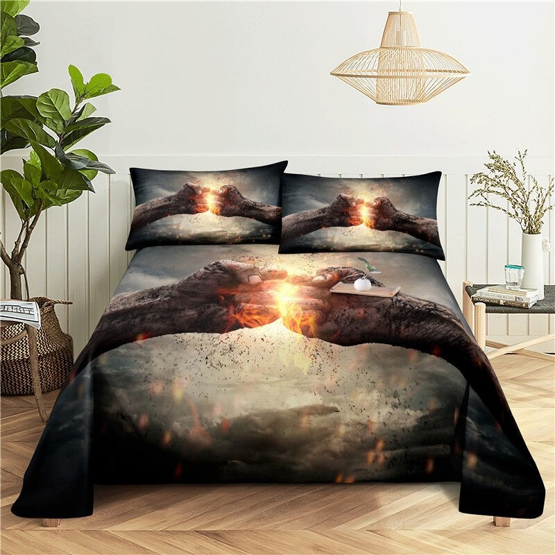 Volcano Print Bedding SetVolcano Print Bedding Set - Image 3