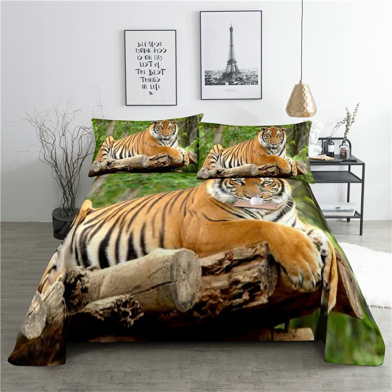 Mighty Tiger Flat Bed Bedding Set