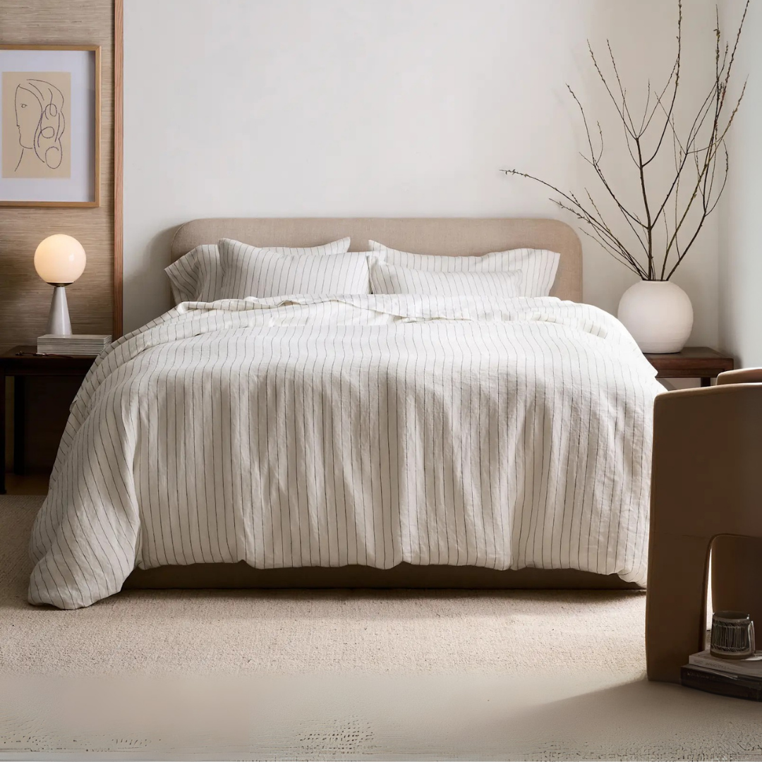 European Linen Deluxe Bedding Bundle SetEuropean Linen Deluxe Bedding Bundle Set - Image 11