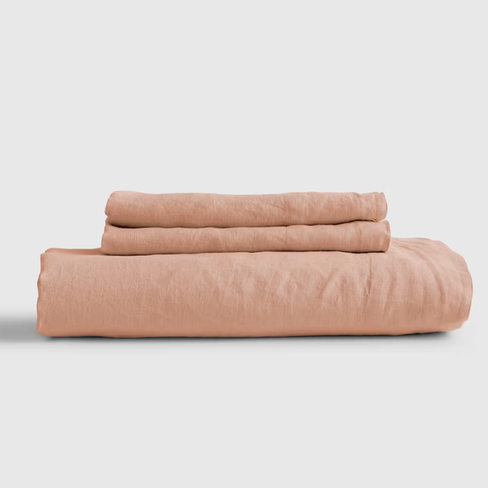 European Linen Bed Sheet Set