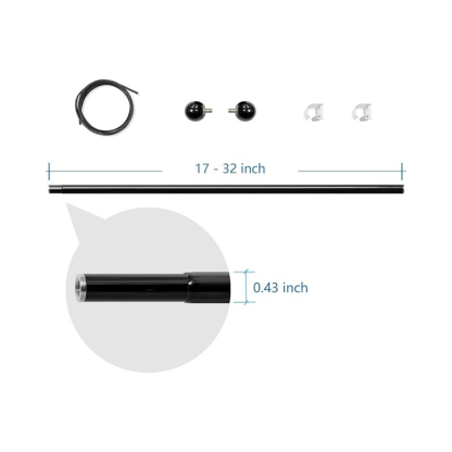 Adjustable Telescopic Wall-Mounted Tapestry Hanging Rod