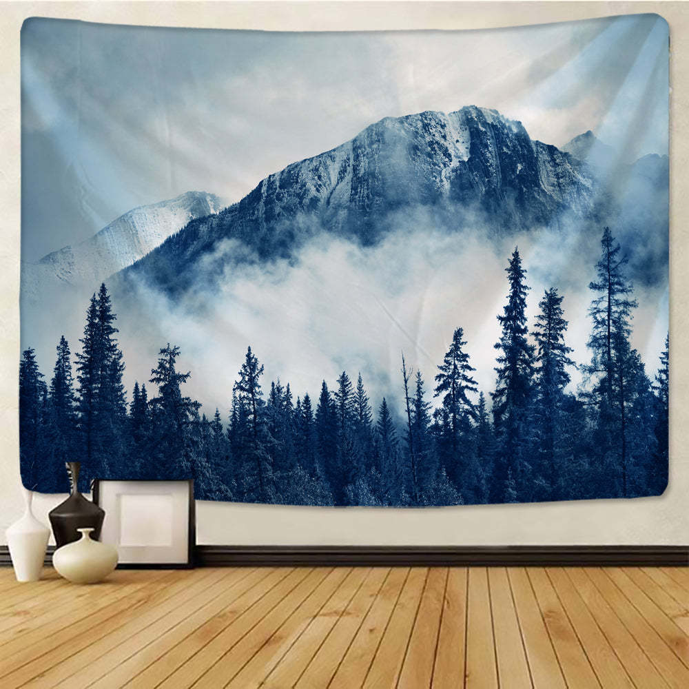 Majestic Mountains Tapestry Wall Hanging Tapis Cloth