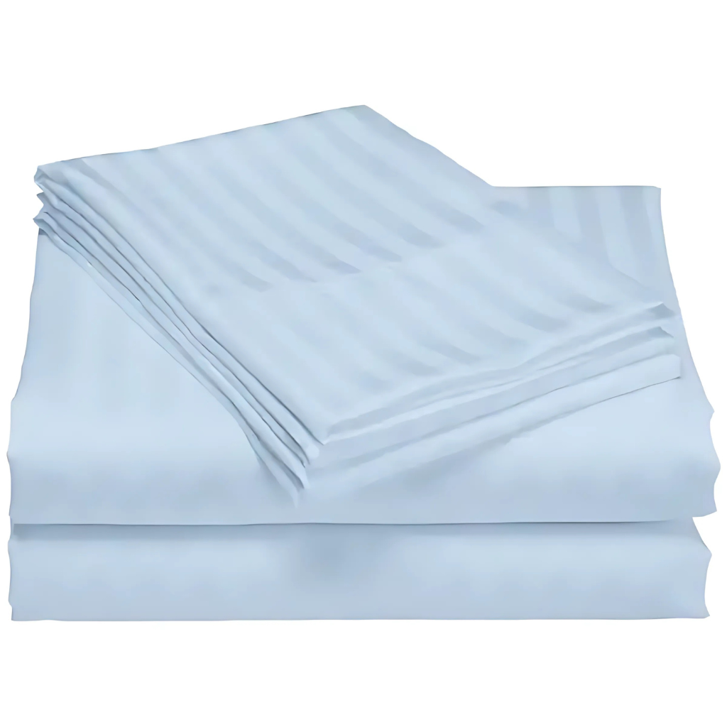 Cotton Deep Pocket Stripe Sheet Set