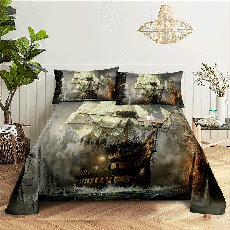 2 Sets Navigation Pillowcase Bedding