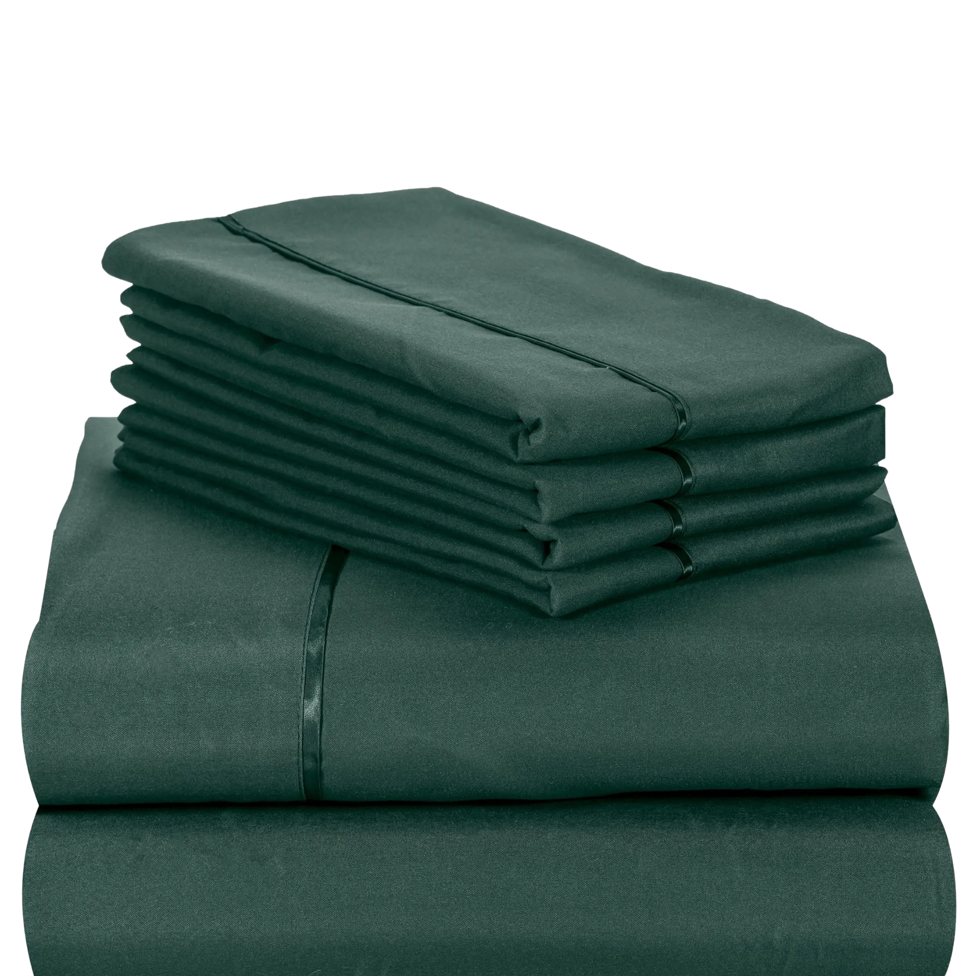 4PC Cooling Microfiber Bed Sheets Set - 18" Deep Pocket, Wrinkle Free, Moisture Wicking