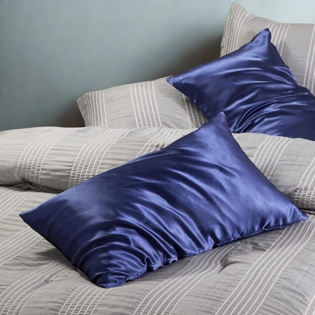 Satin Body Pillowcase for Hair and Skin Silky And Super Soft With Zipper Closure