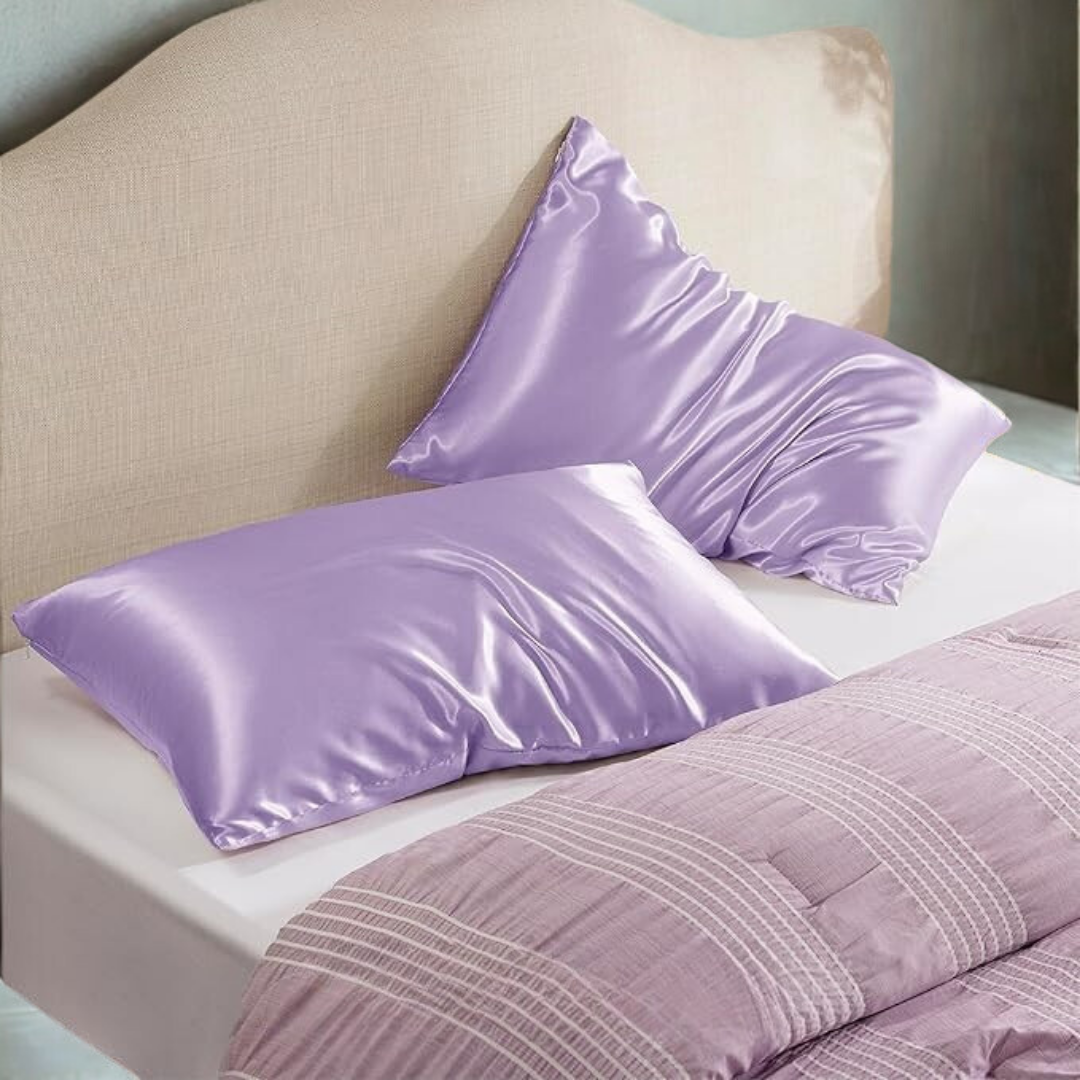 Satin Body Pillowcase for Hair and Skin Silky And Super Soft With Zipper Closure