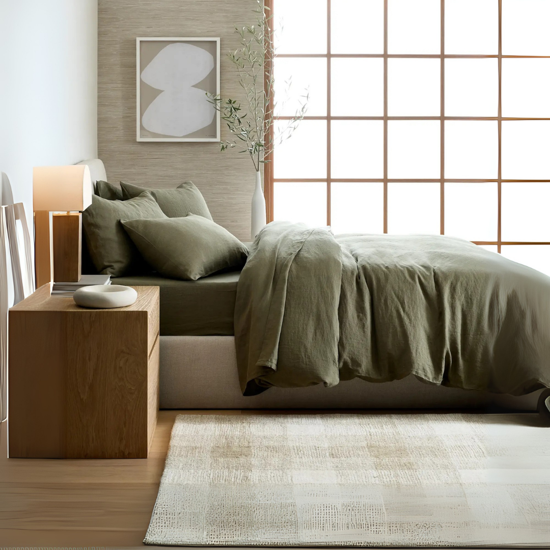 European Linen Deluxe Bedding BundleEuropean Linen Deluxe Bedding Bundle - Image 17