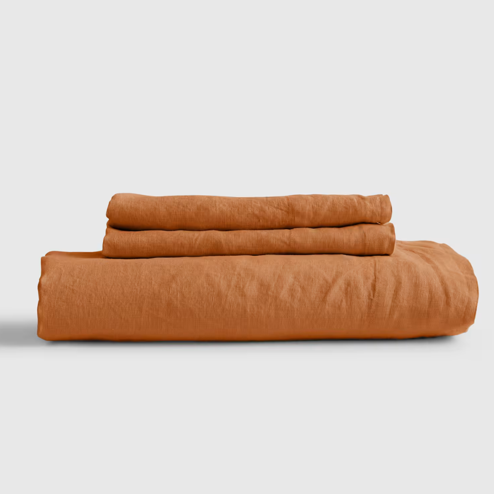 European Linen Bed Sheet SetEuropean Linen Bed Sheet Set - Image 2