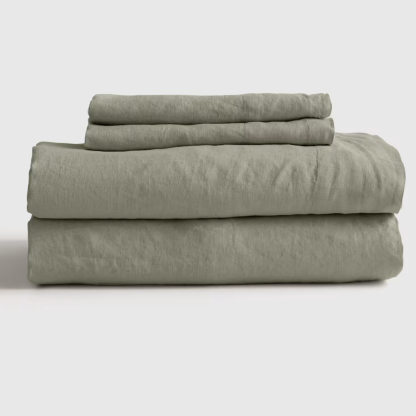 European Flax Linen Bed Sheet  Set