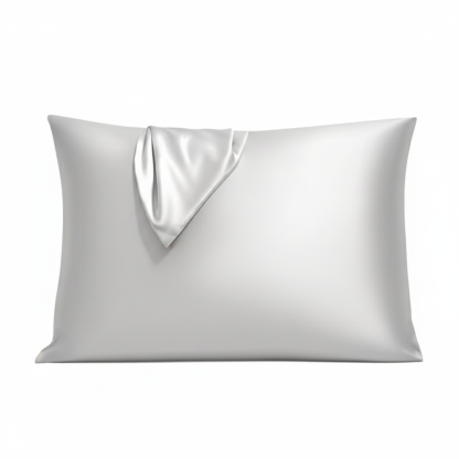Soft Satin Pillowcase with Zipper for Hair and Cooling Comfort
