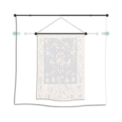 Adjustable Telescopic Wall-Mounted Tapestry Hanging Rod