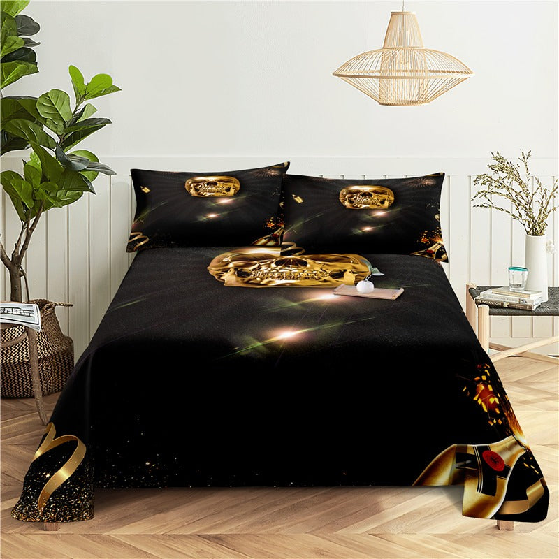 Hunted Print Bed Flat Bedding Set