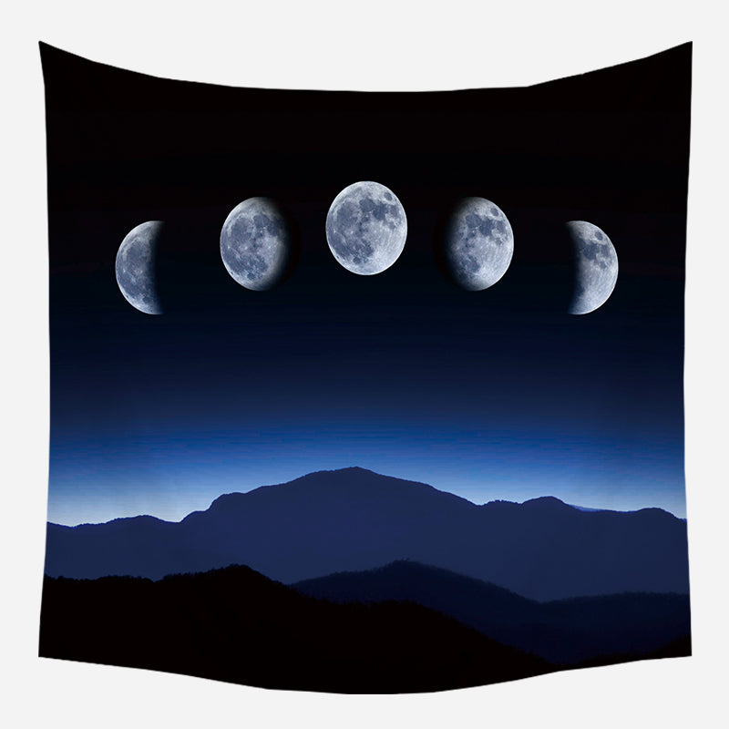 Full Moon Tapestry Wall Hanging Tapis Cloth