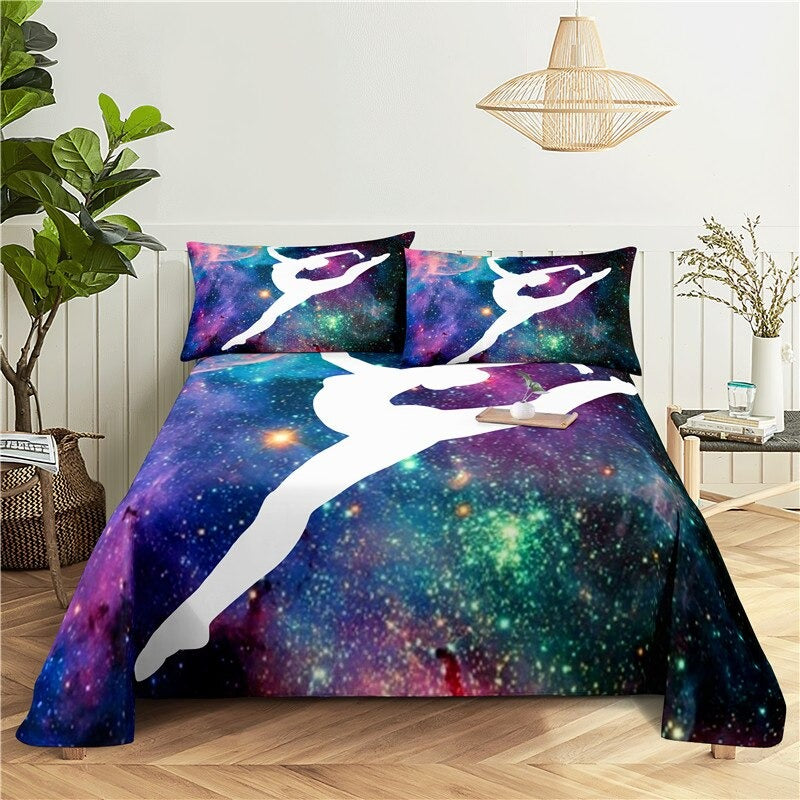 Simple Design Print Bedding Set