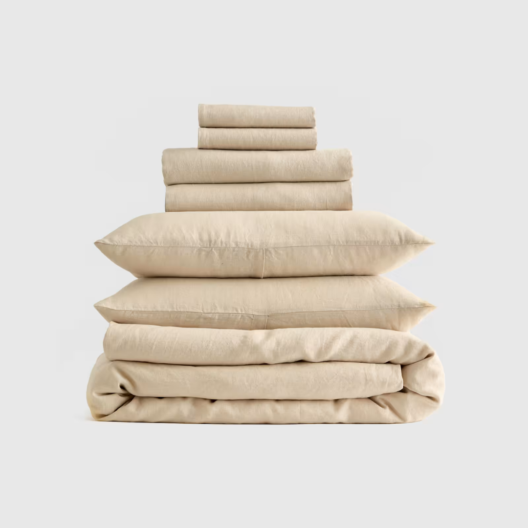 European Linen Deluxe Bedding BundleEuropean Linen Deluxe Bedding Bundle - Image 34