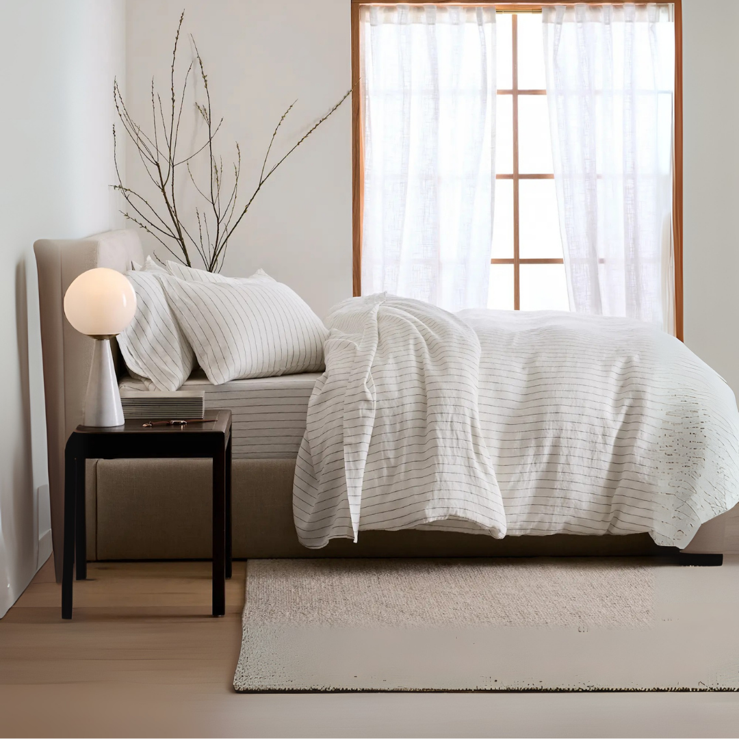 European Linen Deluxe Bedding Bundle SetEuropean Linen Deluxe Bedding Bundle Set - Image 6