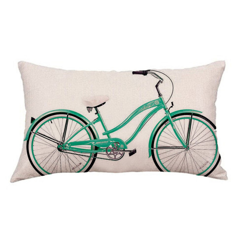 Geometric Design Printed Rectangular Pillow Cover