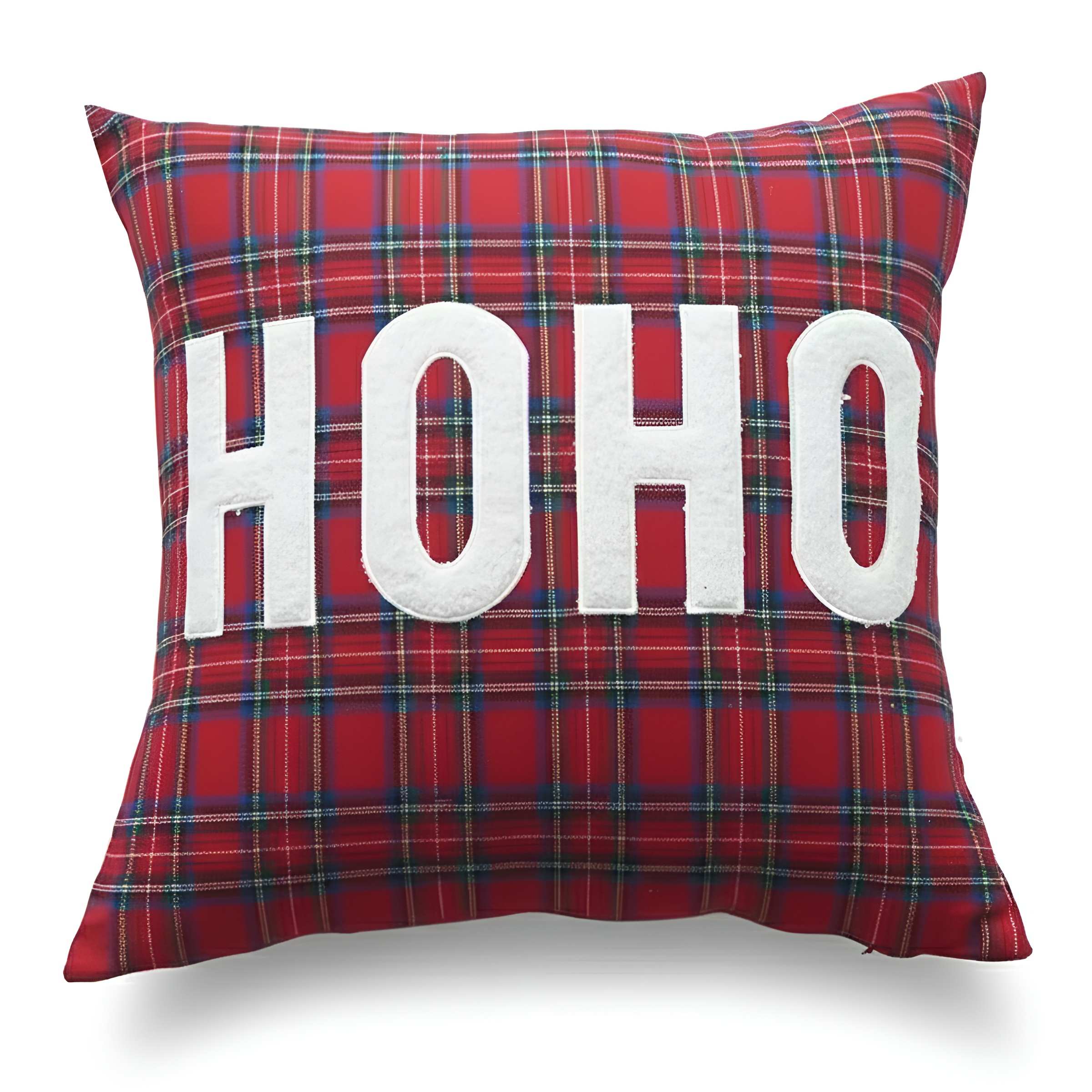 Plaid Print Christmas Decoration Pillow Case Cushion CoverPlaid Print Christmas Decoration Pillow Case Cushion Cover - Image 5
