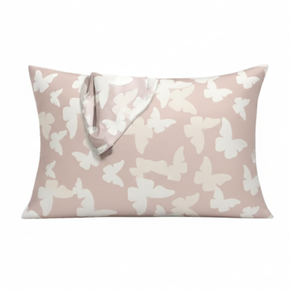 Soft Satin Pillowcase with Zipper for Hair and Cooling Comfort