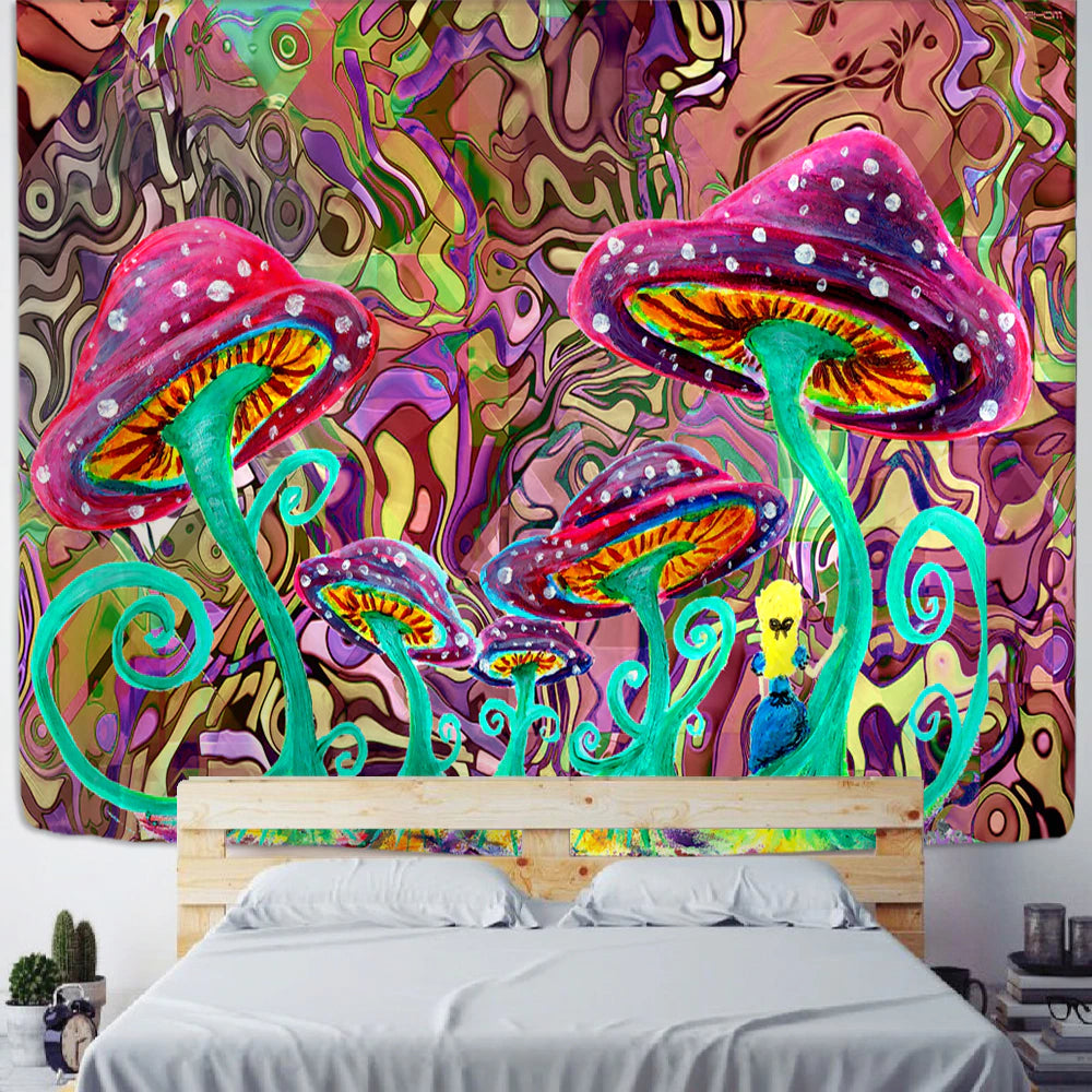 Jelly Fish Tapestry Wall Hanging Tapis Cloth