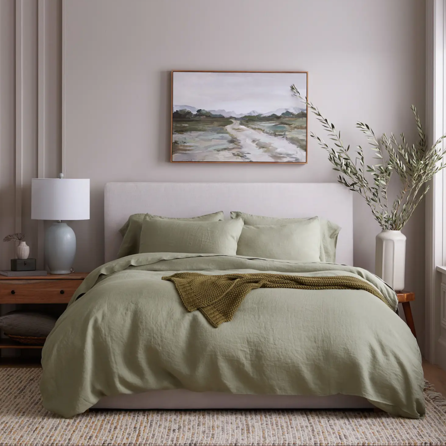 European Linen Bedding Cover