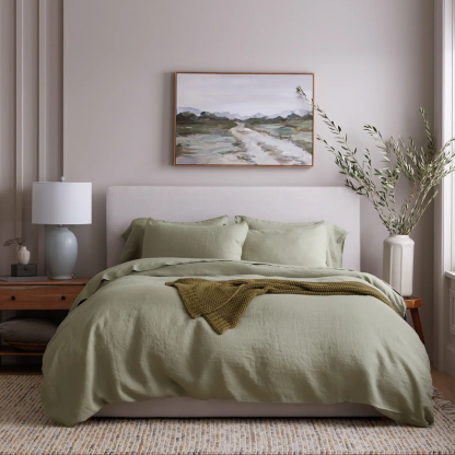 European Linen Bedding Cover