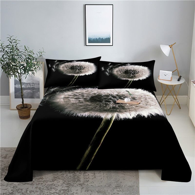 Printing Flat Bed Sheet With Pillowcase