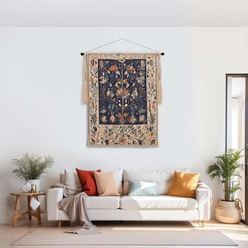 Adjustable Telescopic Wall-Mounted Tapestry Hanging RodAdjustable Telescopic Wall-Mounted Tapestry Hanging Rod - Image 4