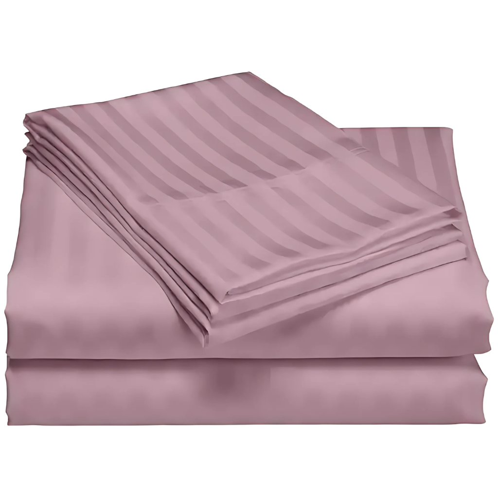 Cotton Deep Pocket Stripe Sheet Set
