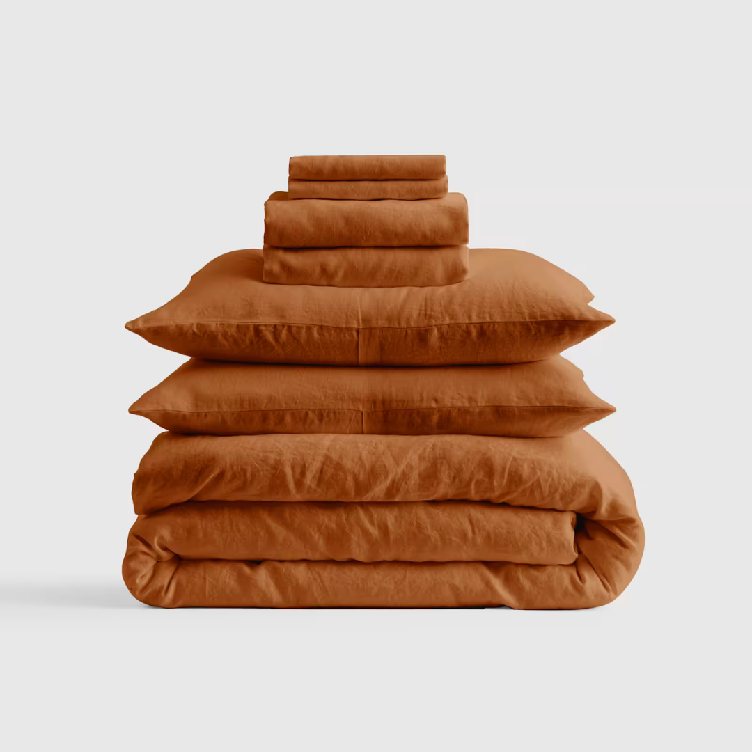 European Linen Deluxe Bedding BundleEuropean Linen Deluxe Bedding Bundle - Image 38