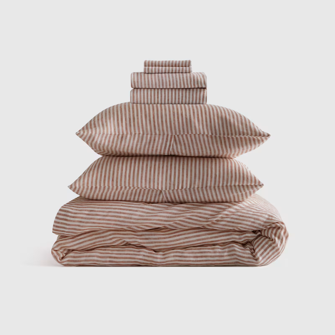 European Linen Deluxe Bedding Bundle Set