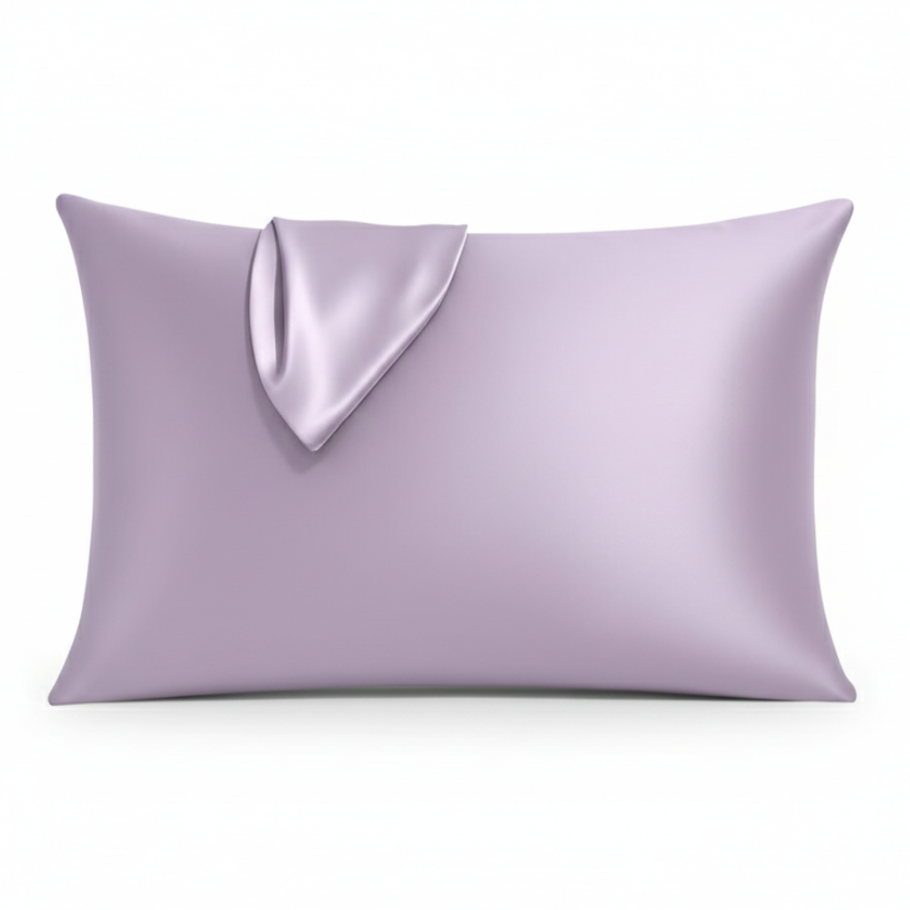 Soft Satin Pillowcase with Zipper for Hair and Cooling ComfortSoft Satin Pillowcase With Zipper For Hair And Cooling Comfort - Image 5