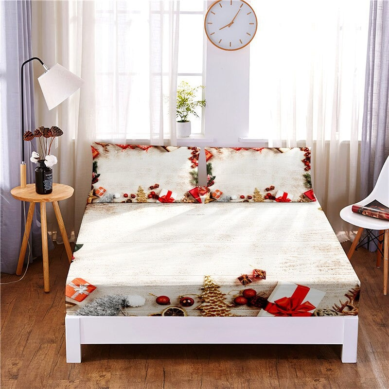 Halloween Digital Printed 3 Pc Bedding Set