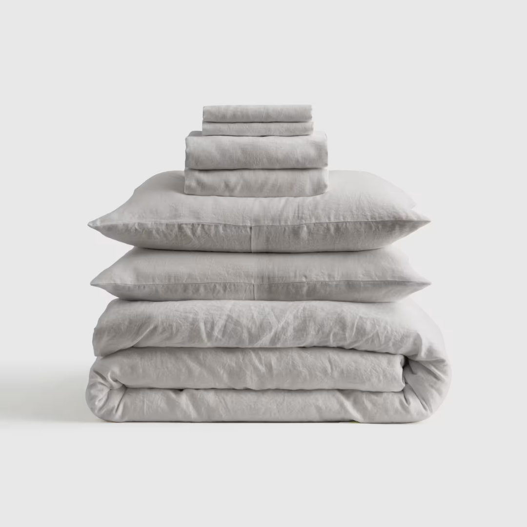European Linen Deluxe Bedding BundleEuropean Linen Deluxe Bedding Bundle - Image 35